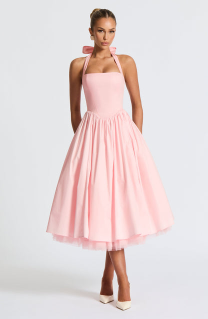 Cressida Midi Dress Blush