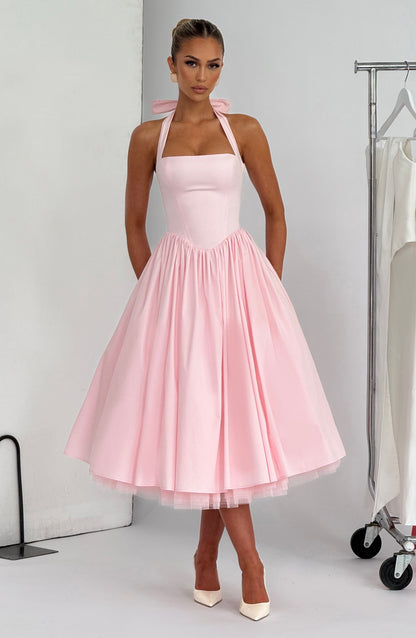 Cressida Midi Dress Blush