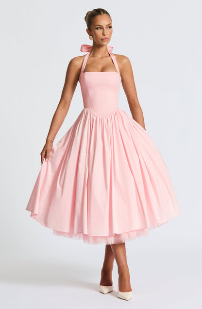 Cressida Midi Dress Blush
