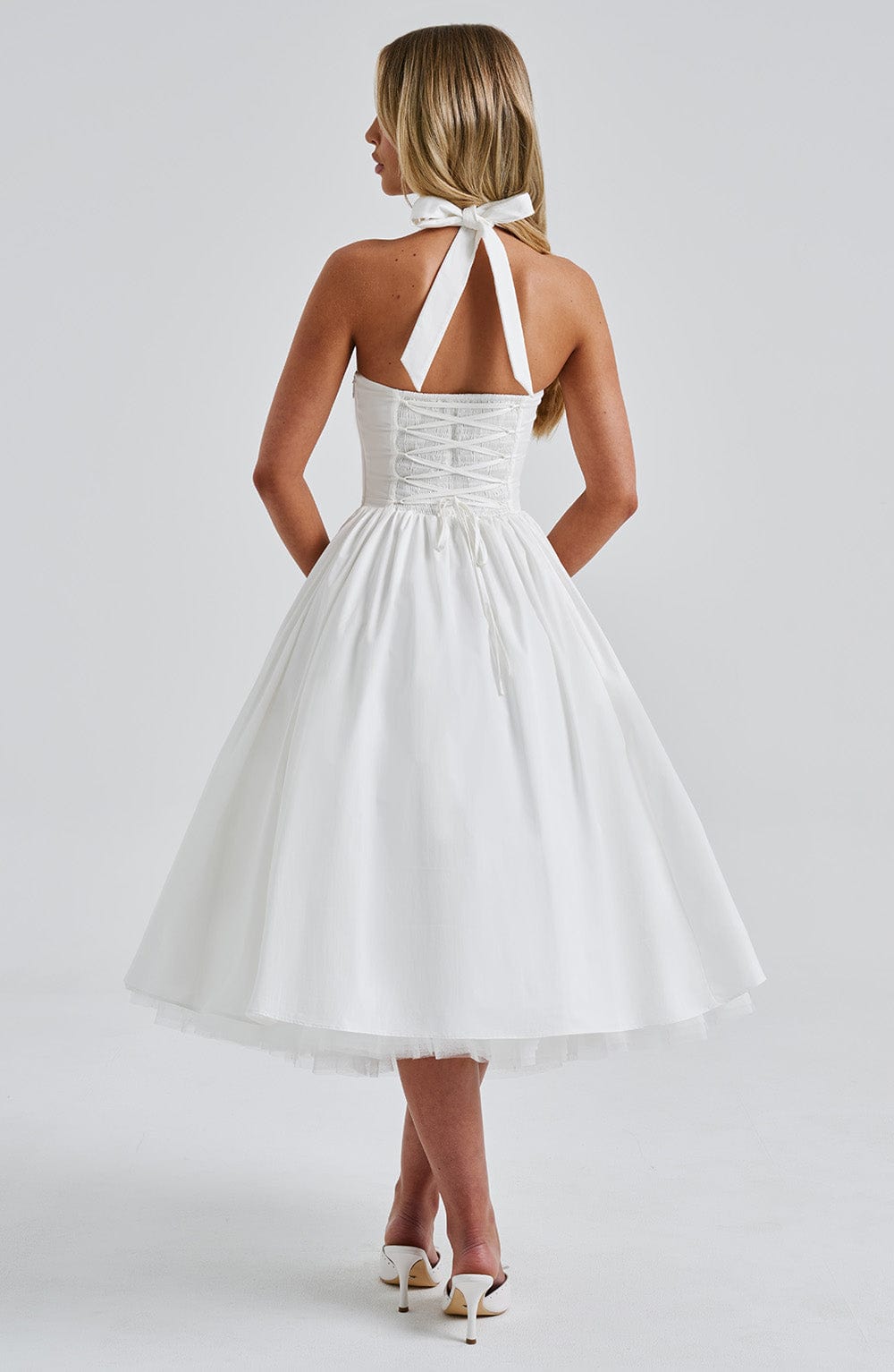 Cressida Midi Dress Ivory