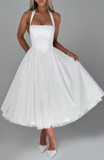 Cressida Midi Dress Ivory