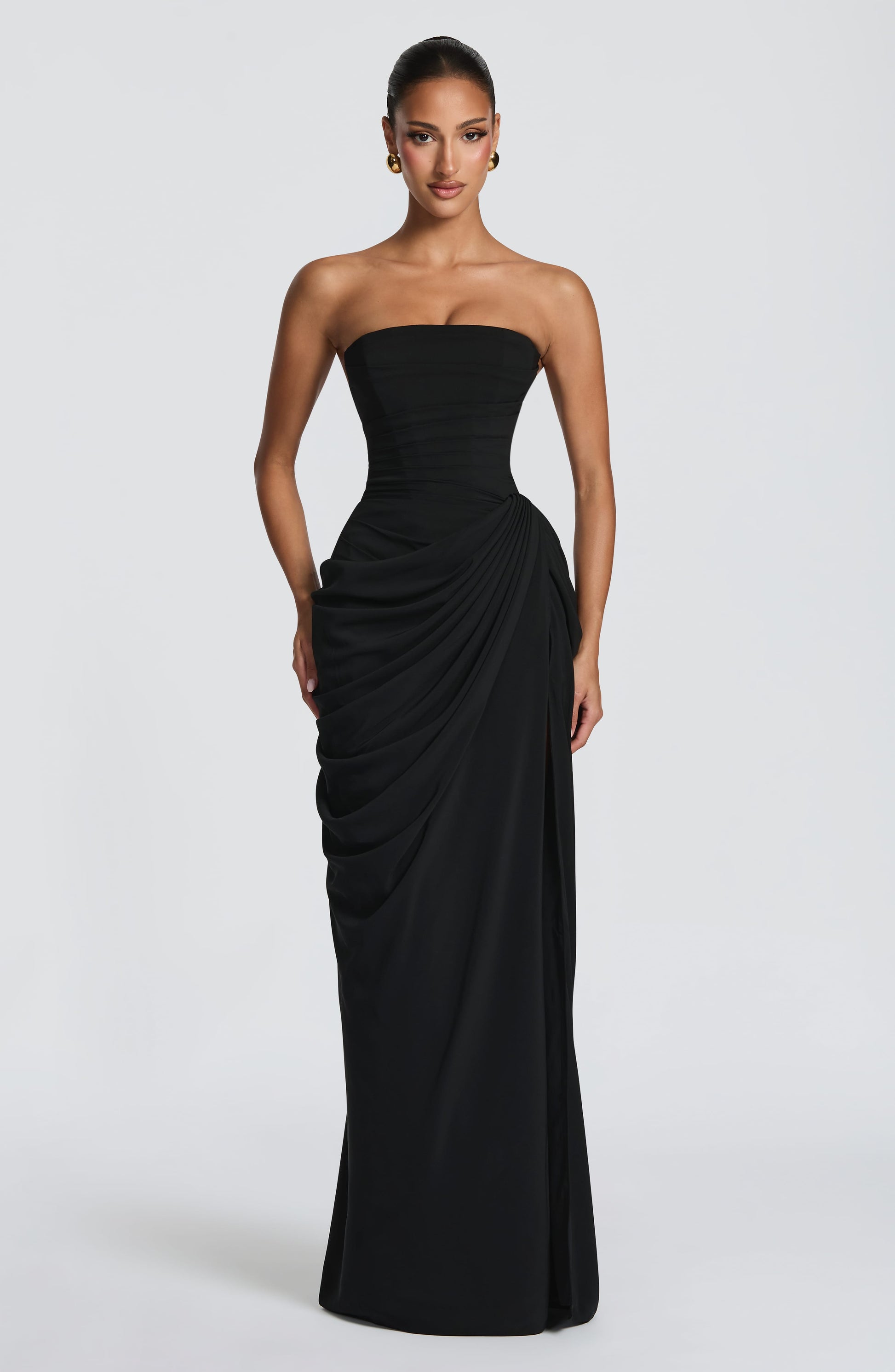Cyra Maxi Dress Black