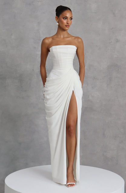 Cyra Maxi Dress Ivory