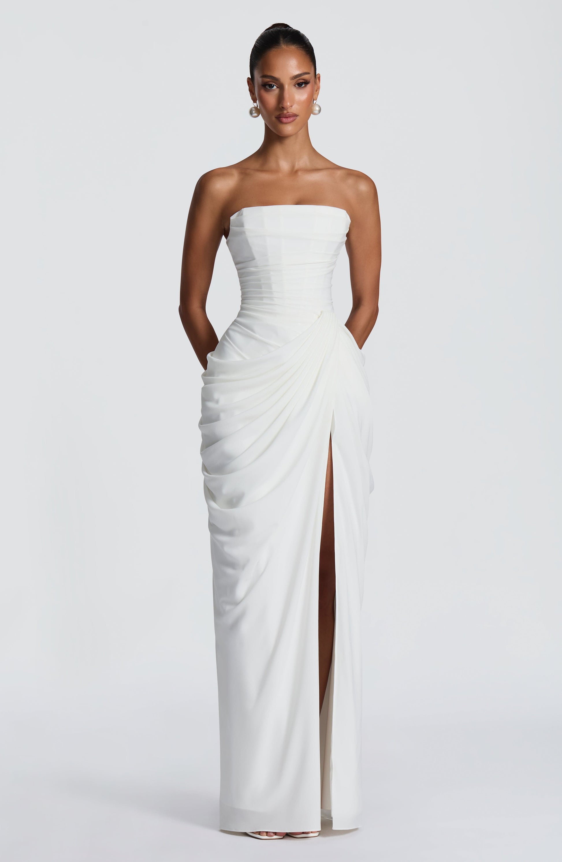 Cyra Maxi Dress Ivory