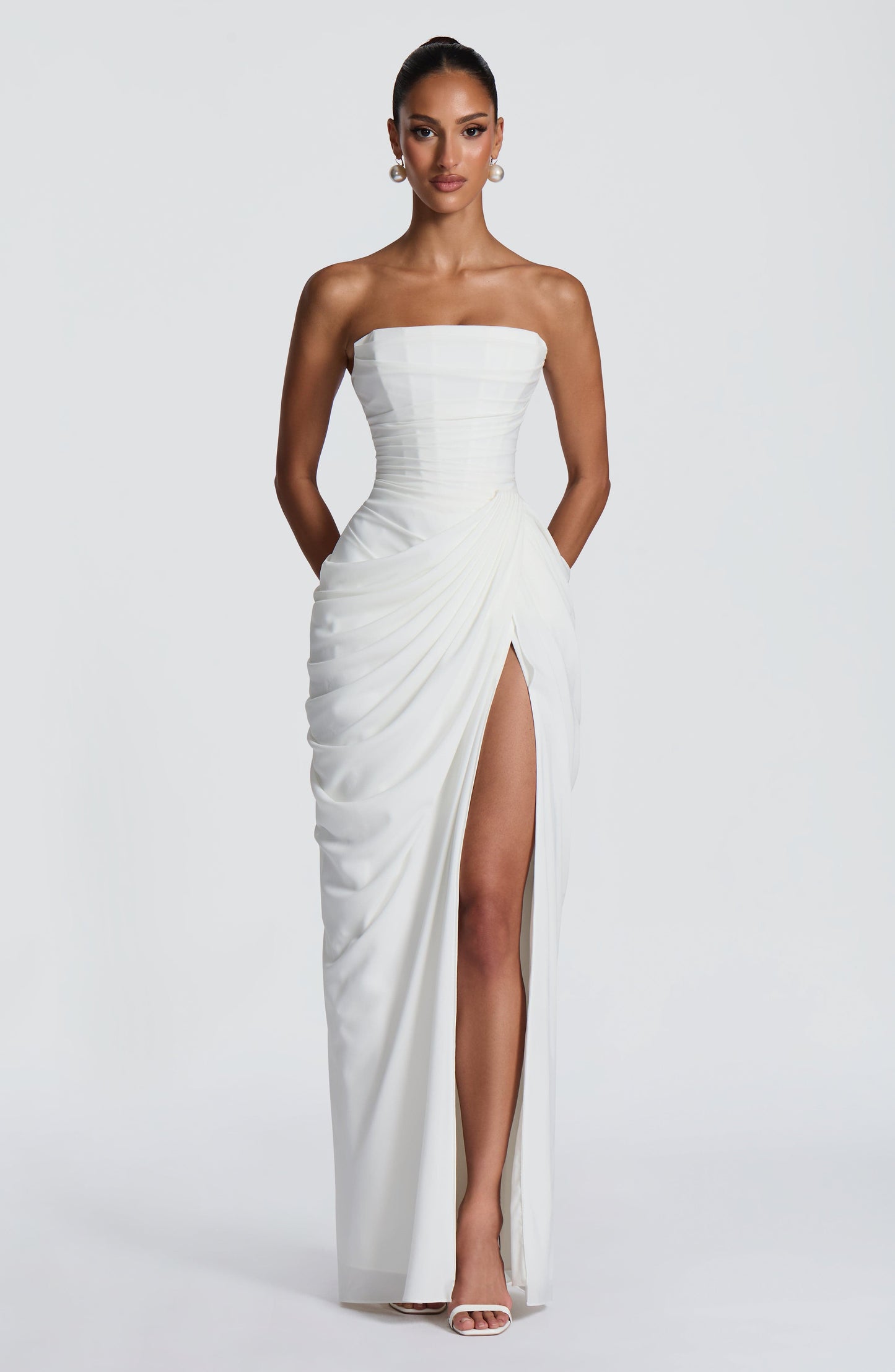 Cyra Maxi Dress Ivory