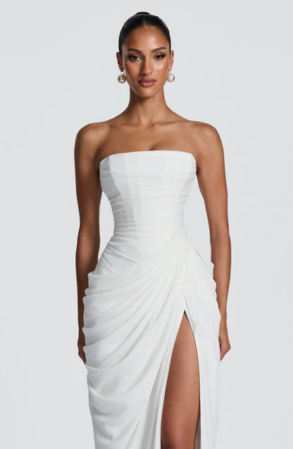 Cyra Maxi Dress Ivory