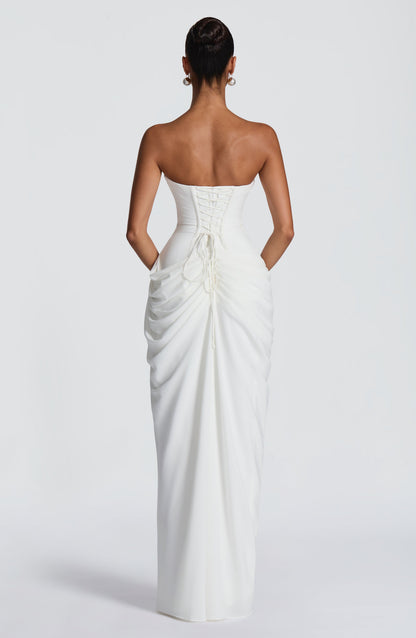 Cyra Maxi Dress Ivory