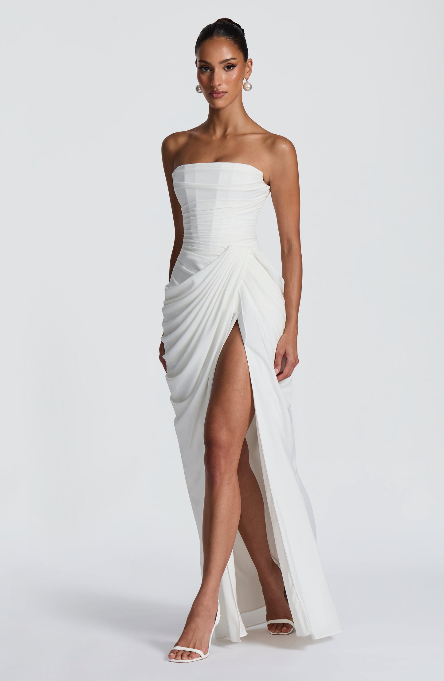 Cyra Maxi Dress Ivory