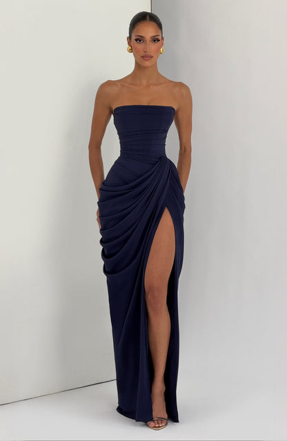 Cyra Maxi Dress Navy