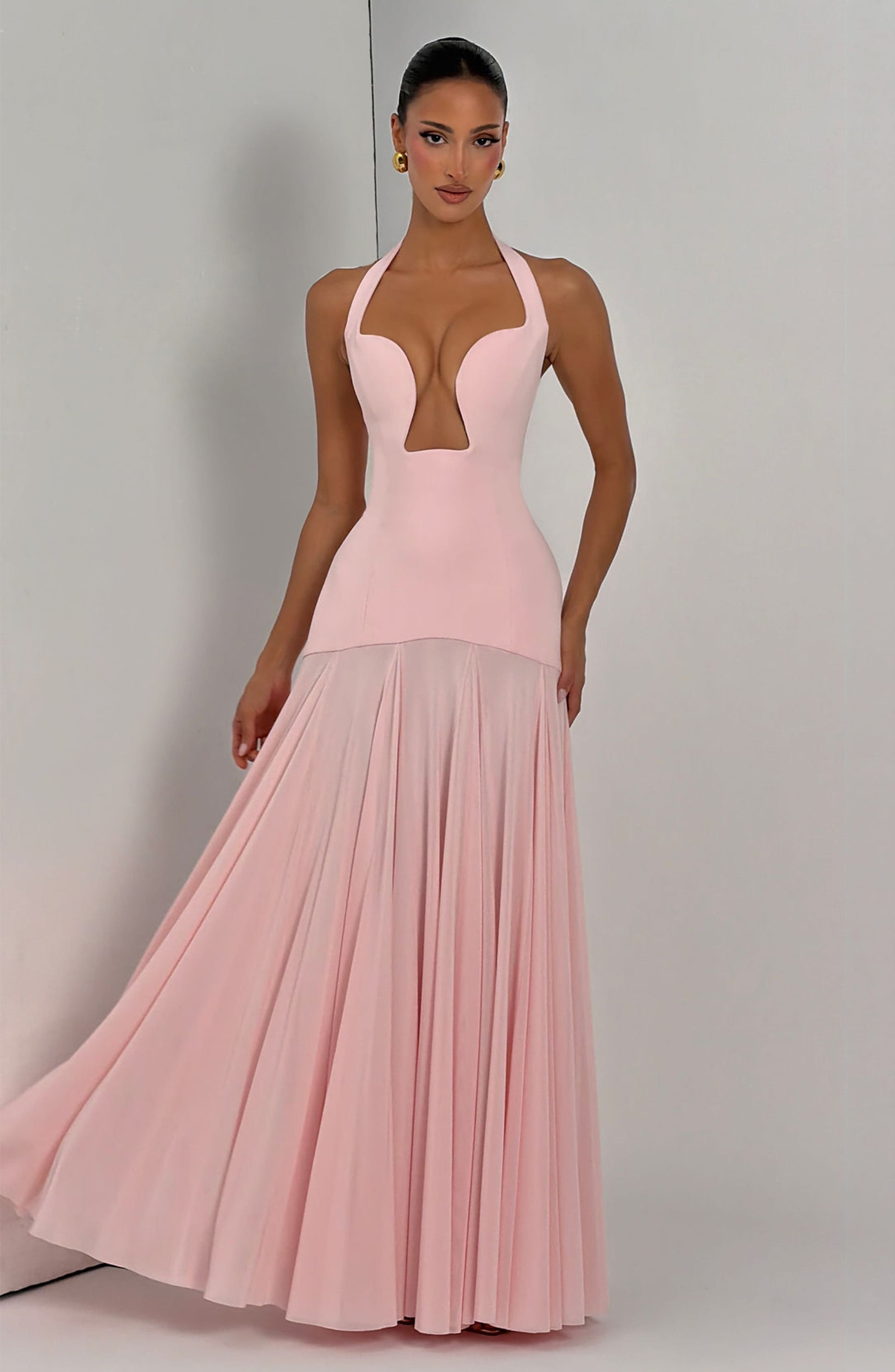 Cyrene Maxi Dress Blush