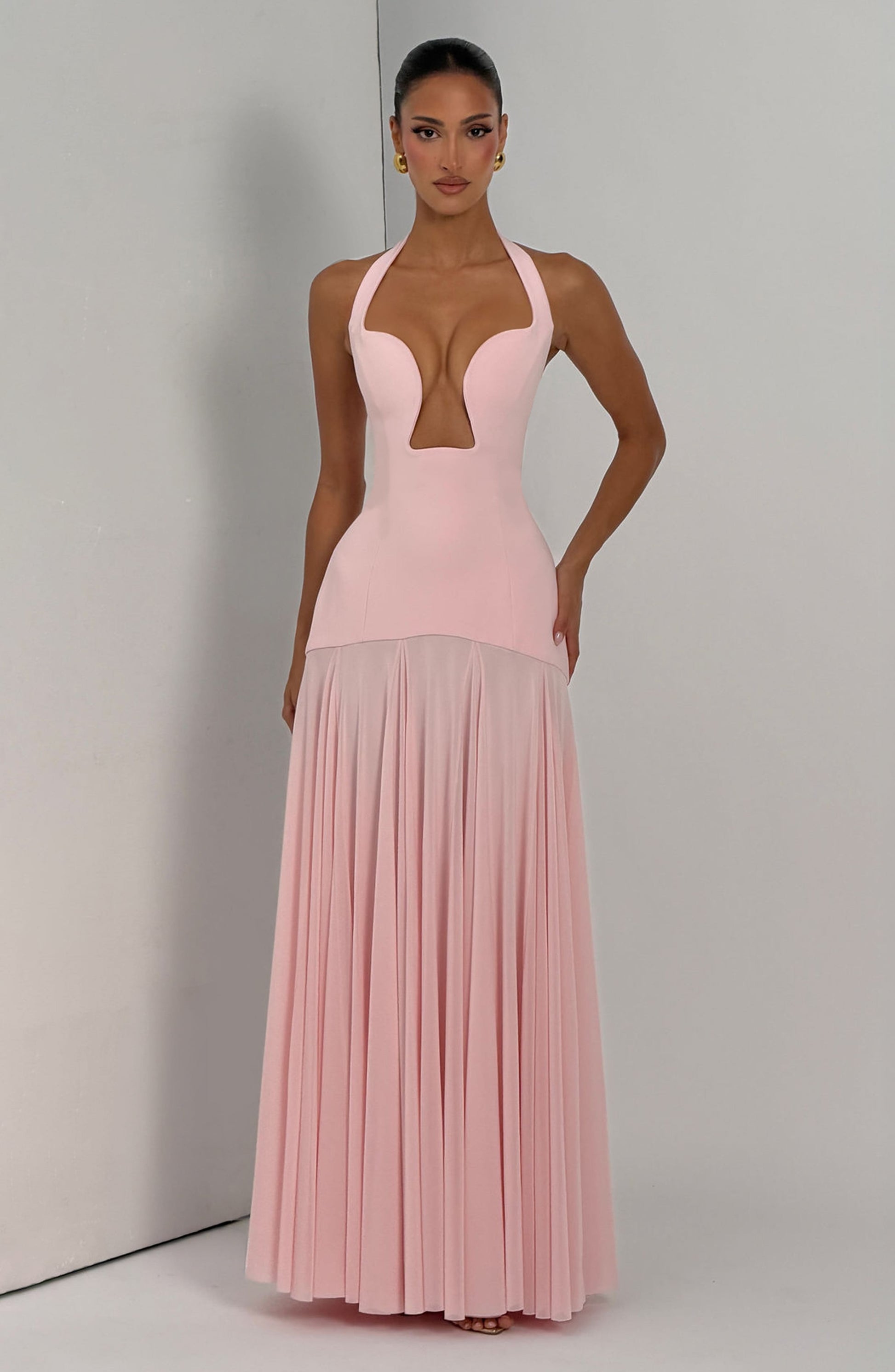 Cyrene Maxi Dress Blush