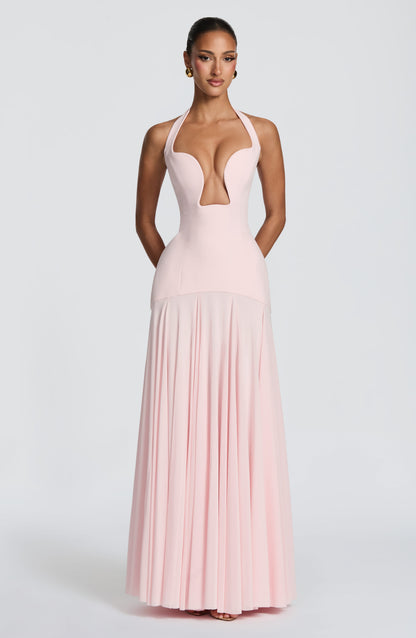 Cyrene Maxi Dress Blush