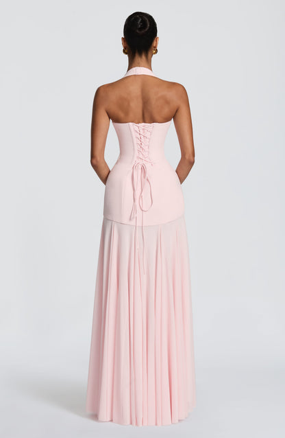 Cyrene Maxi Dress Blush