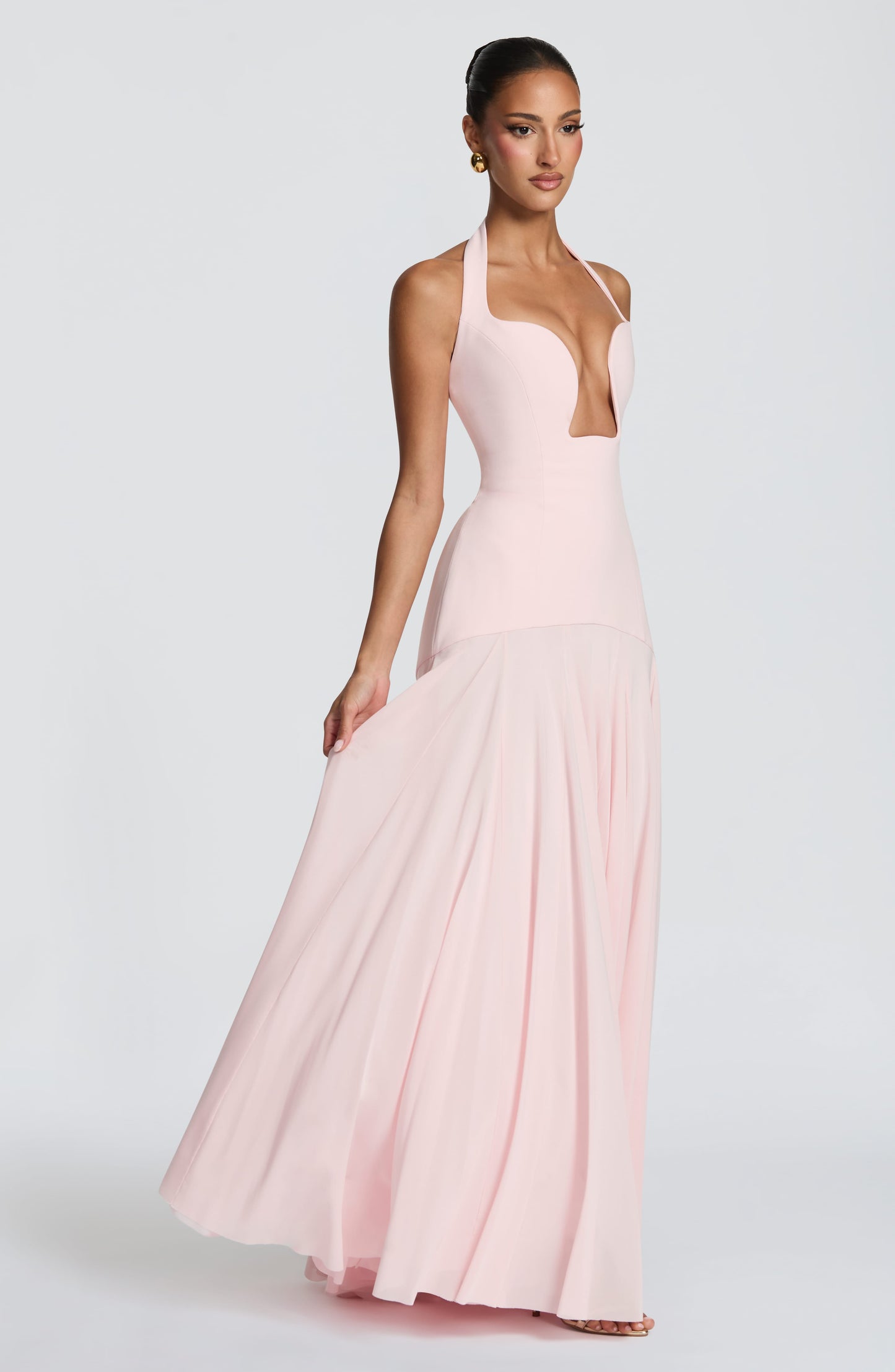 Cyrene Maxi Dress Blush