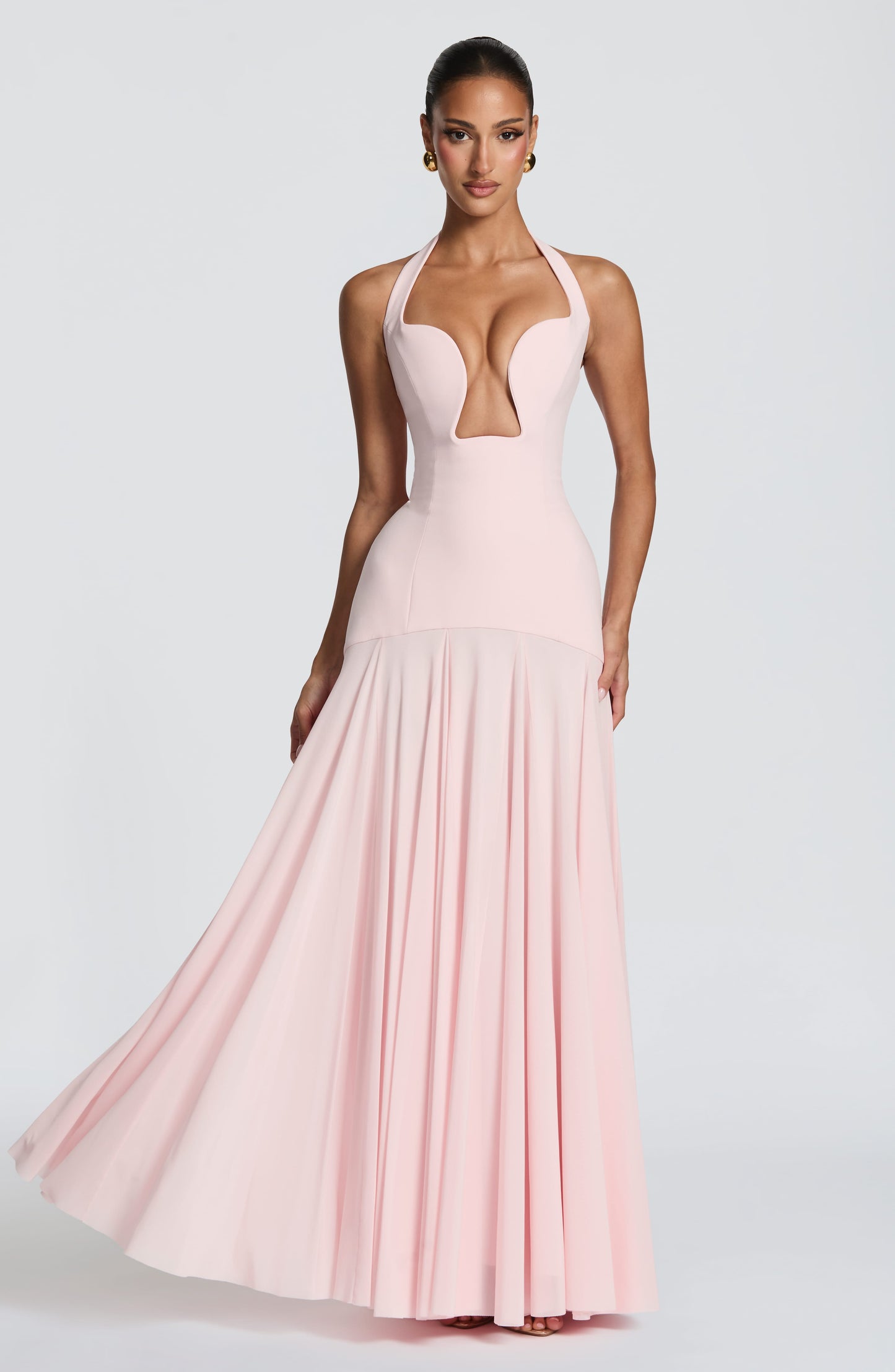 Cyrene Maxi Dress Blush