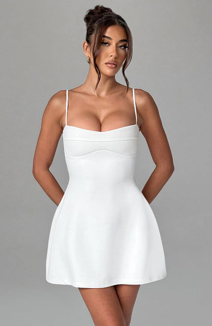 Dakota Mini Dress Ivory