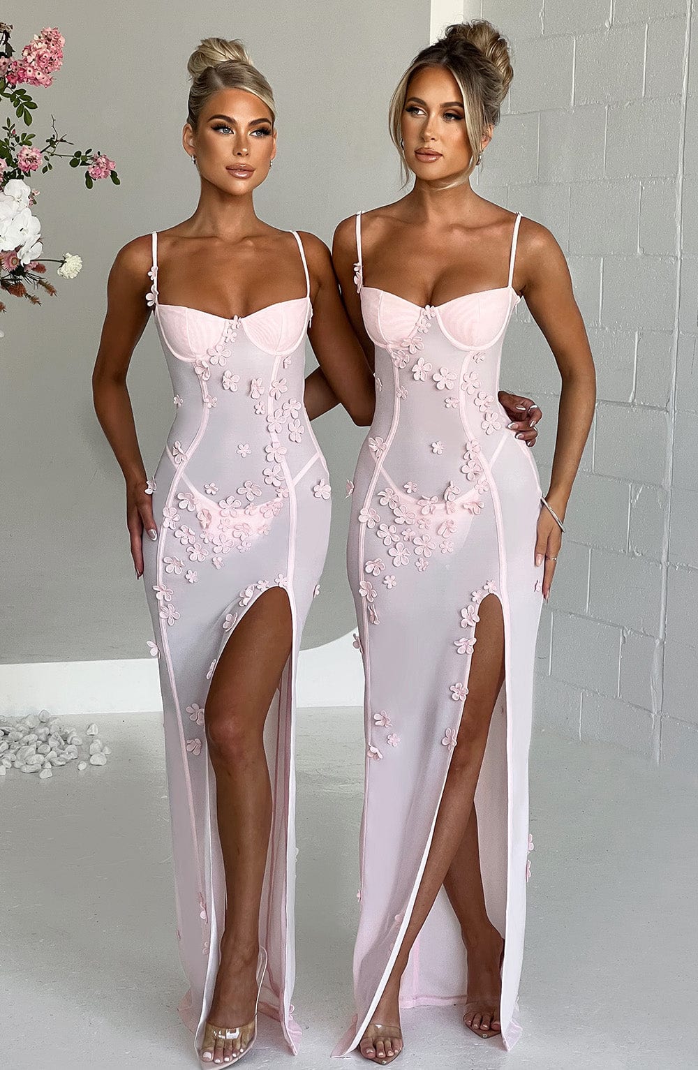 Dalary Maxi Dress Blush