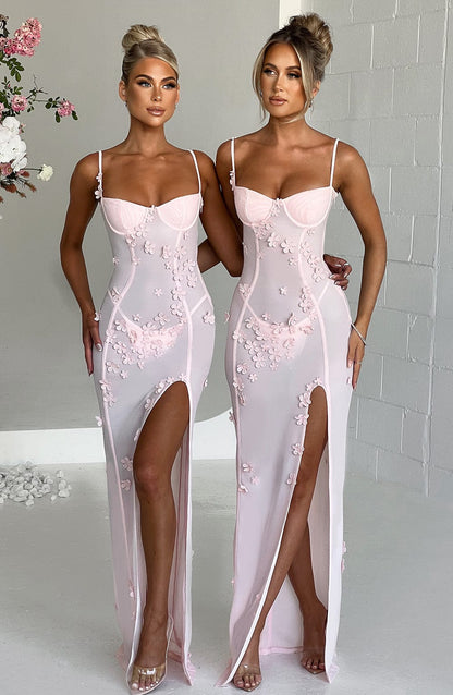 Dalary Maxi Dress Blush