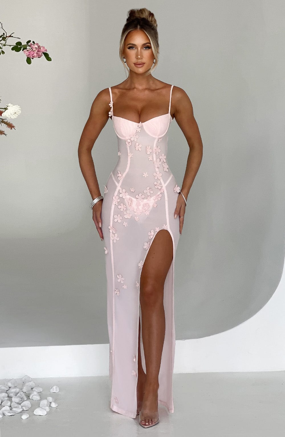 Dalary Maxi Dress Blush
