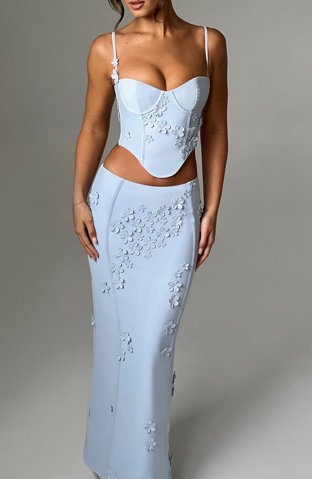 Dalary Maxi Skirt Blue