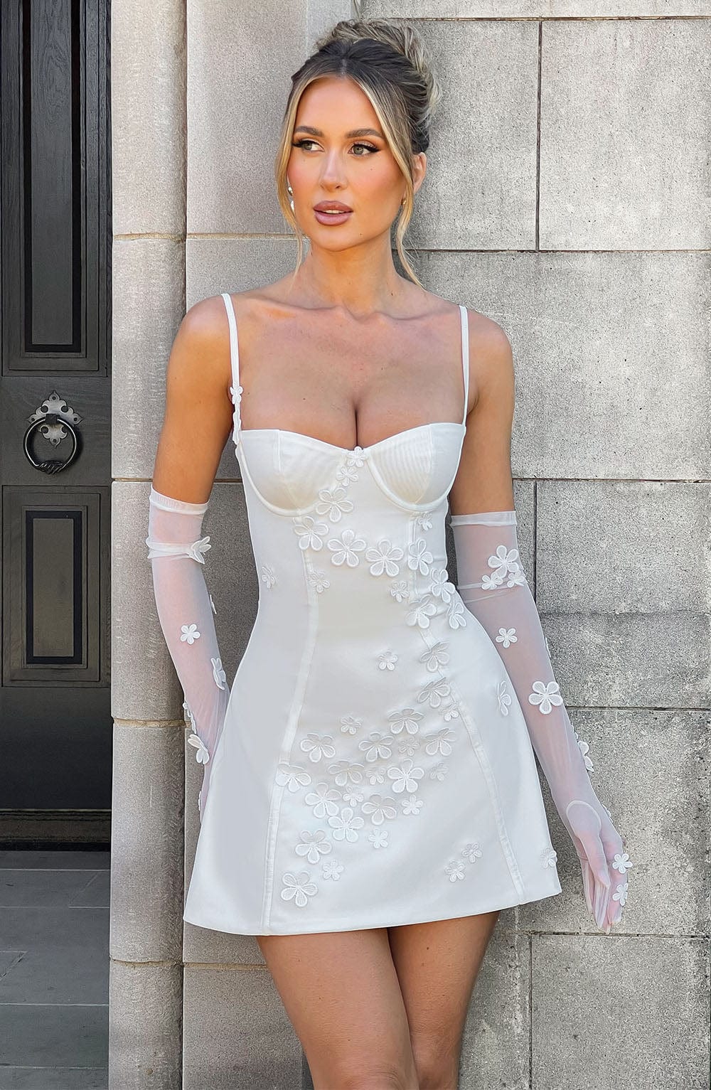 Dalary Mini Dress Ivory