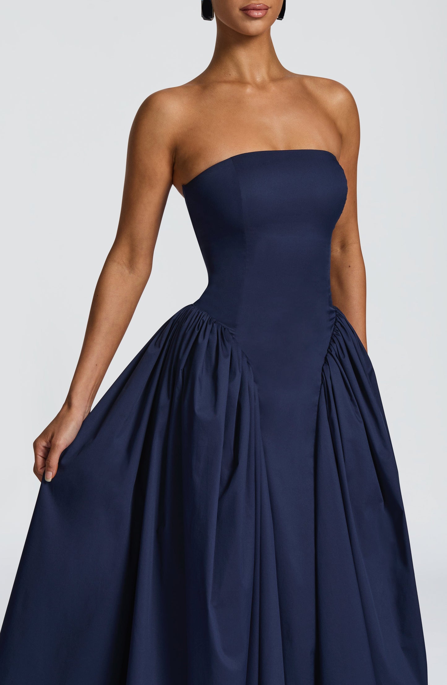 Darla Midi Dress Navy