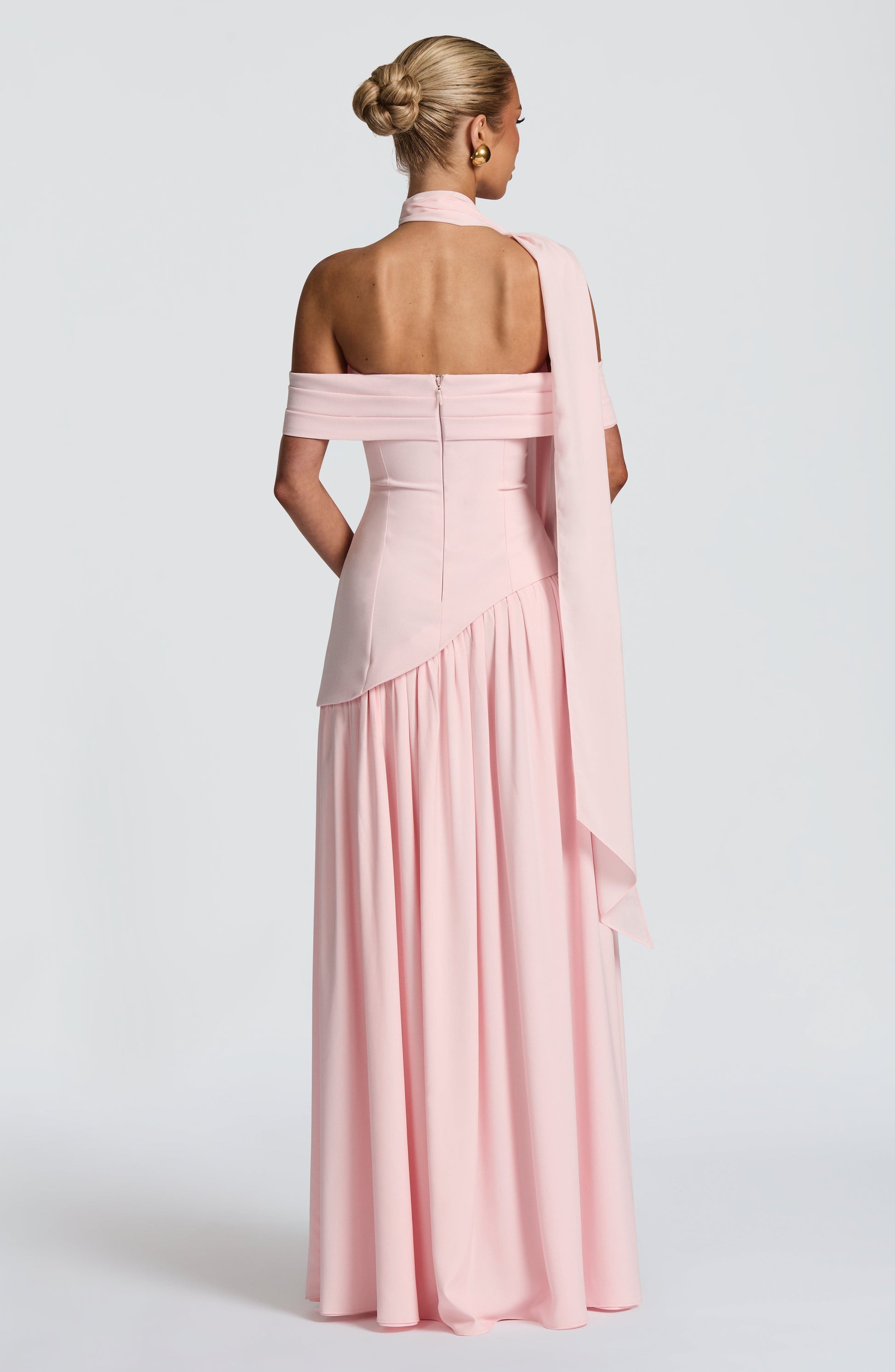 Delilah Maxi Dress Blush