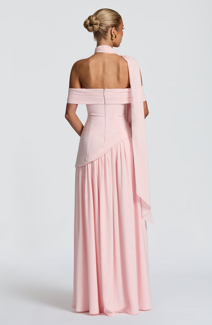 Delilah Maxi Dress Blush
