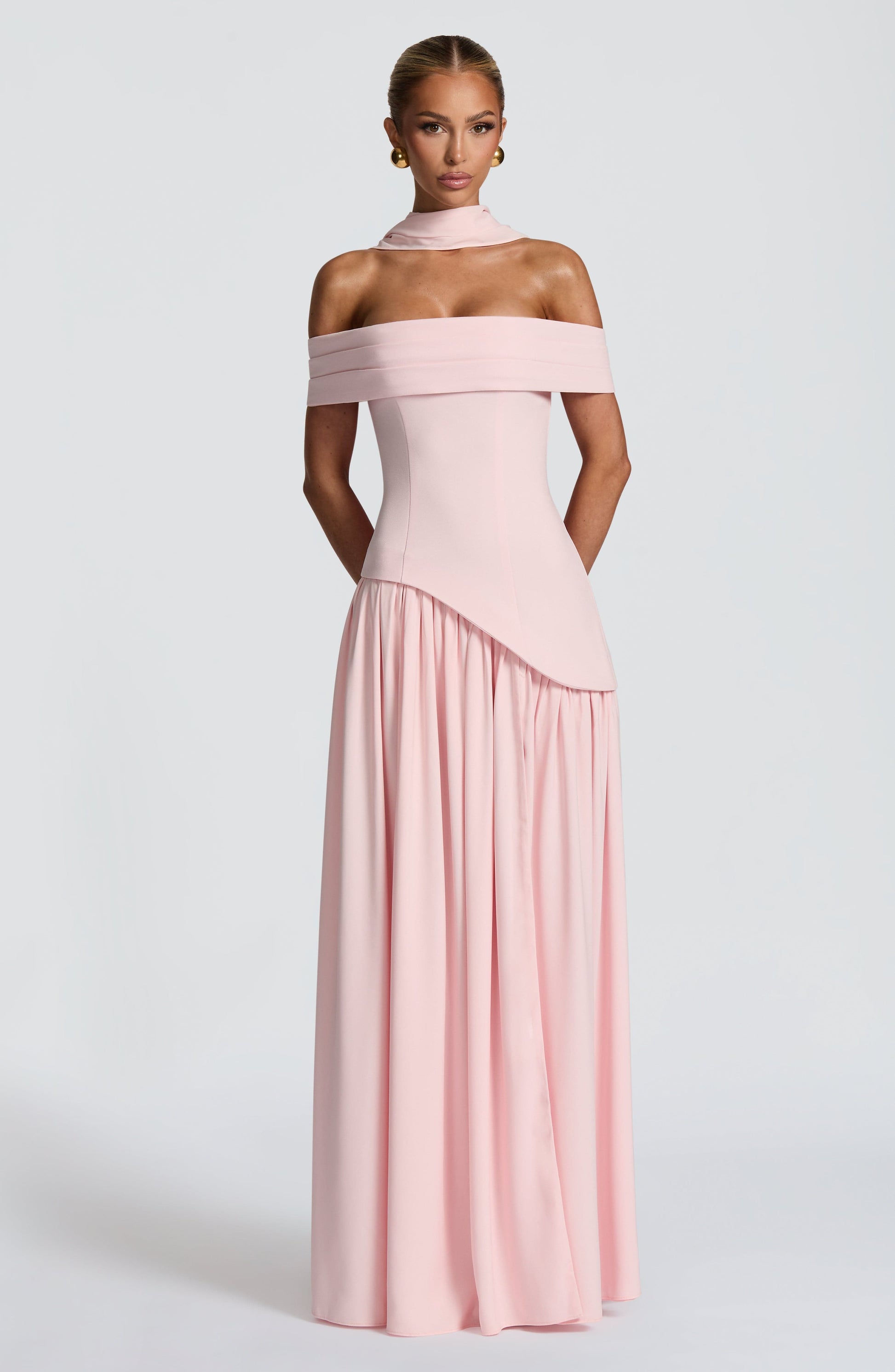 Delilah Maxi Dress Blush