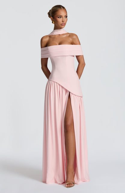 Delilah Maxi Dress Blush