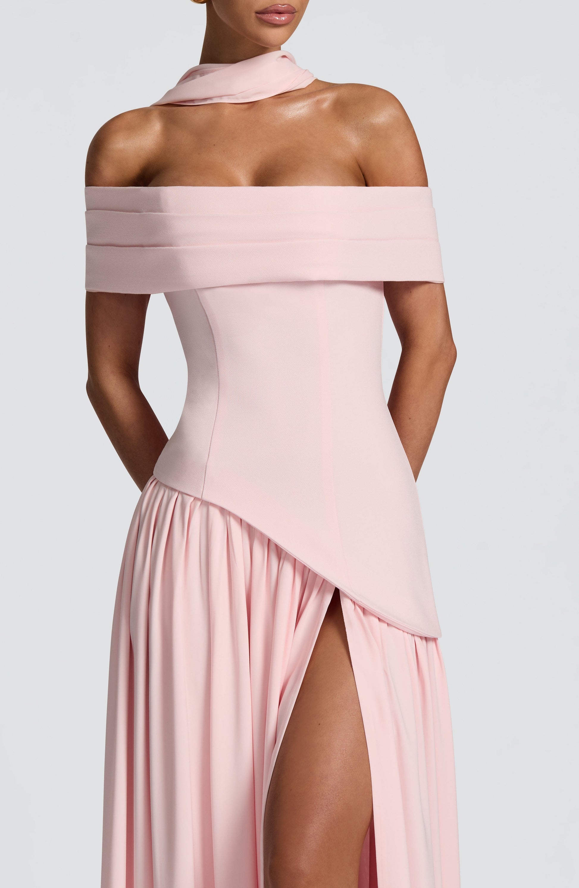 Delilah Maxi Dress Blush