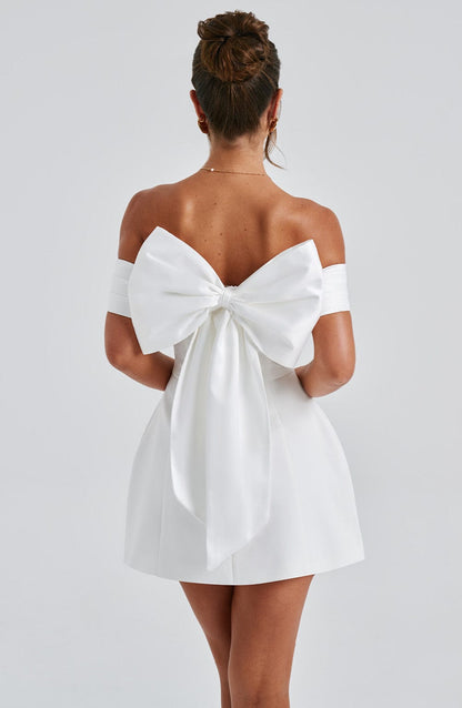 Delta Mini Dress Ivory