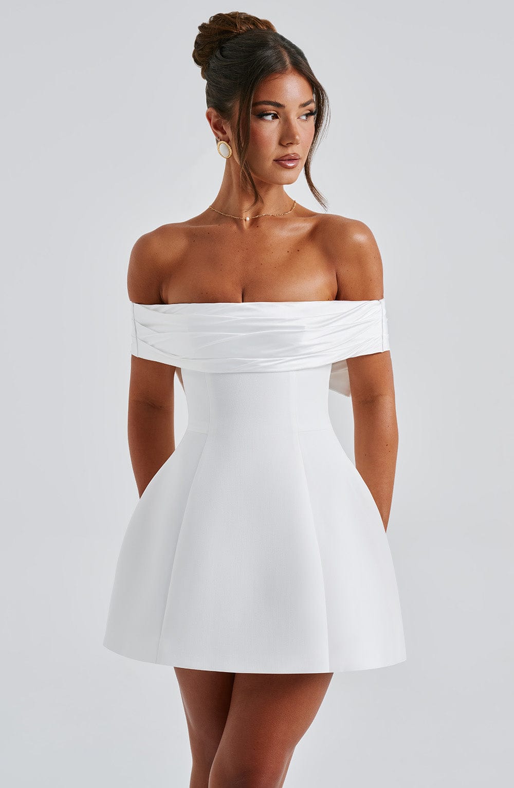 Delta Mini Dress Ivory