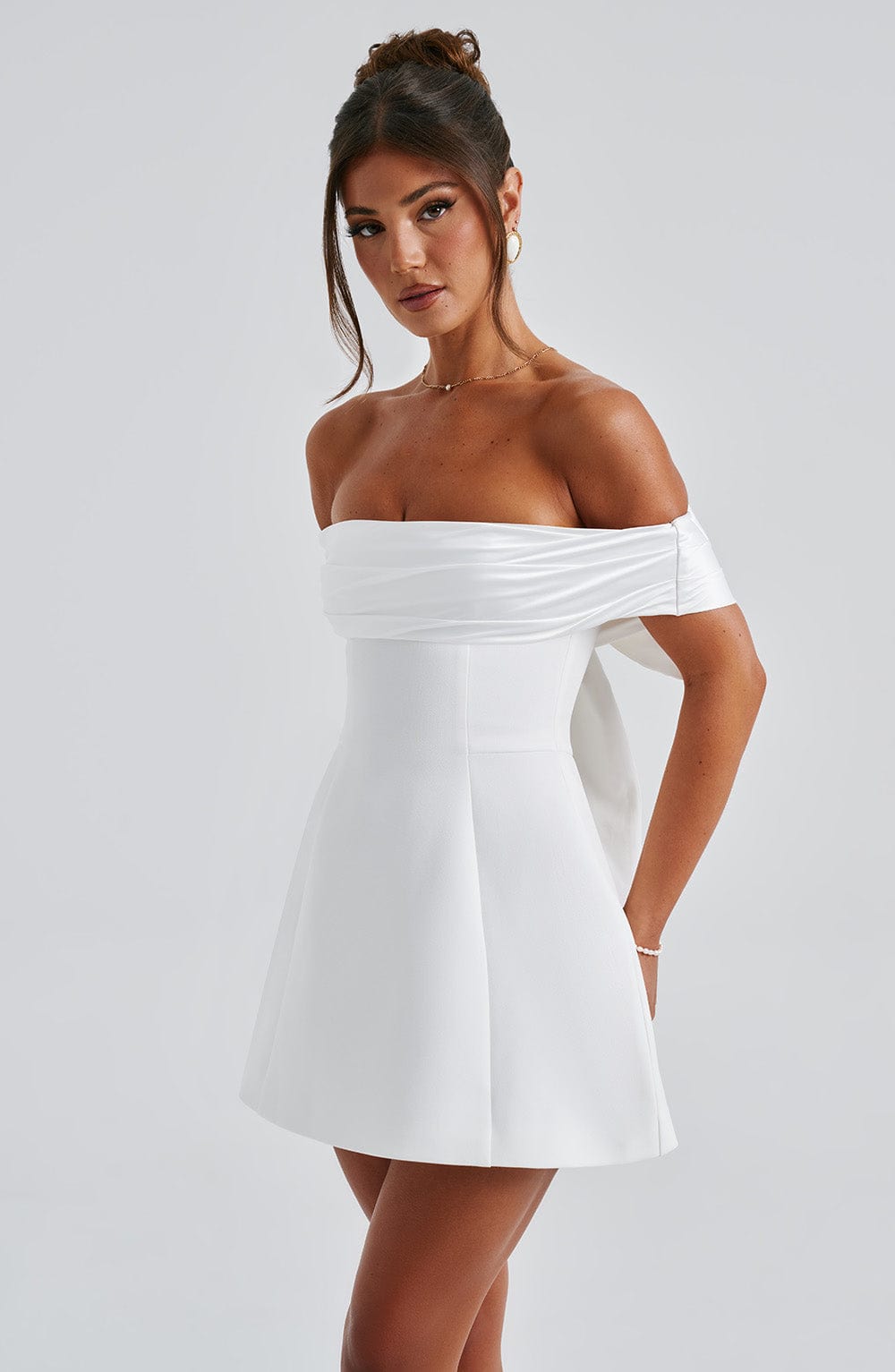 Delta Mini Dress Ivory