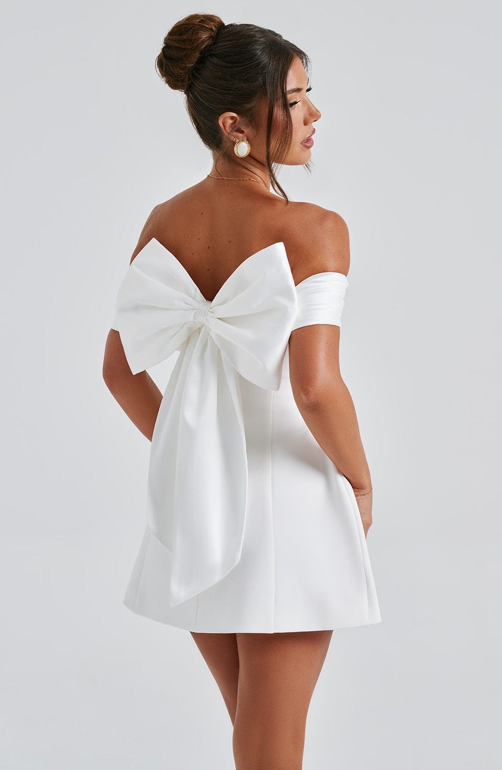 Delta Mini Dress Ivory