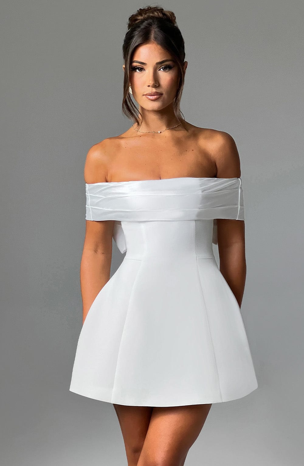 Delta Mini Dress Ivory