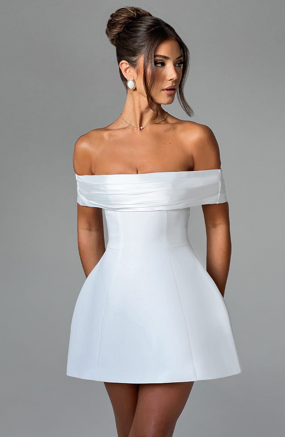 Delta Mini Dress Ivory