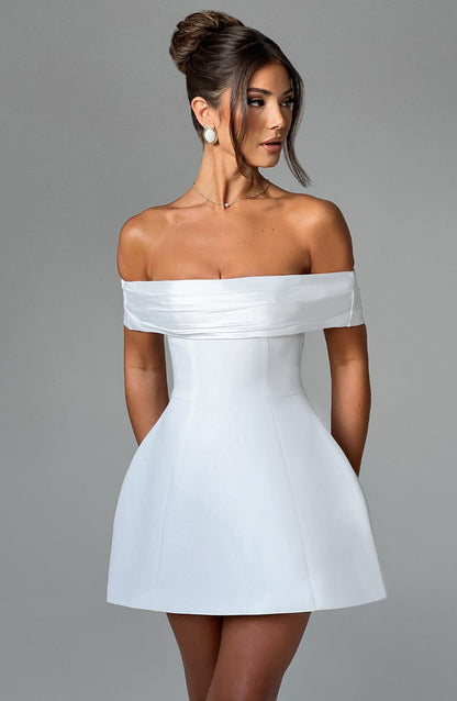 Delta Mini Dress Ivory