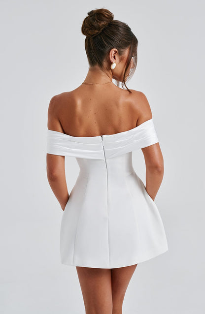 Delta Mini Dress Ivory