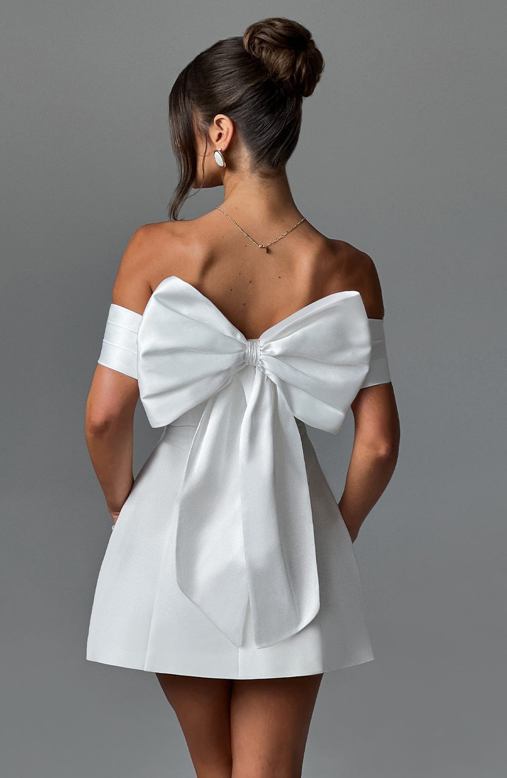 Delta Mini Dress Ivory