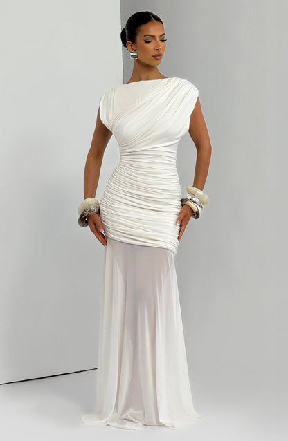 Demelza Maxi Dress Ivory