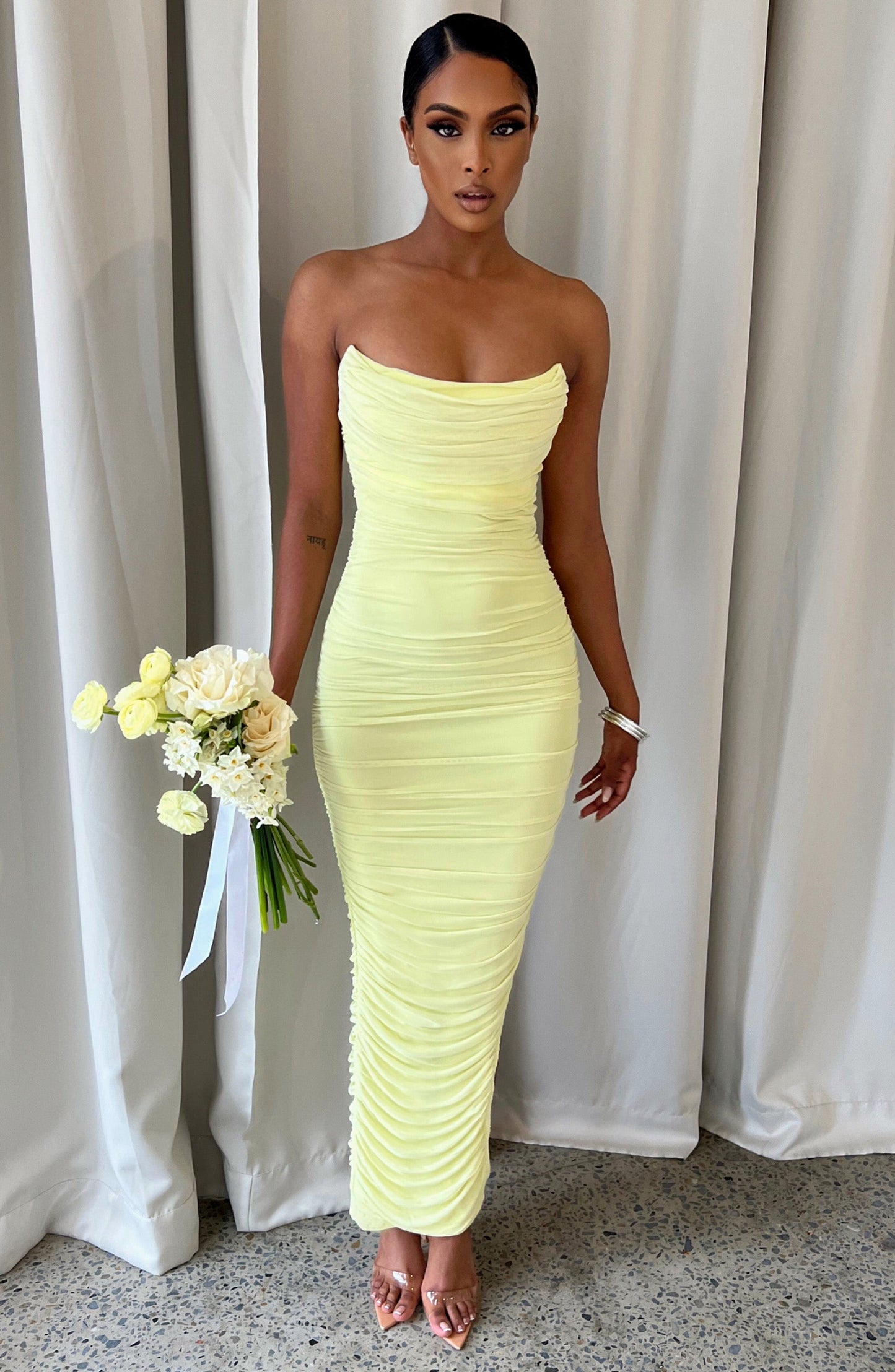 Demi Maxi Dress Lime