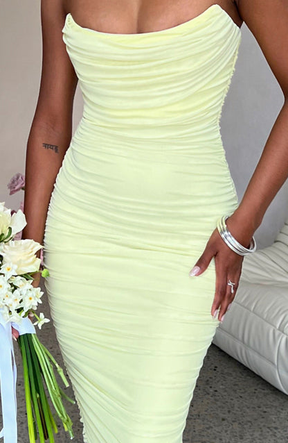 Demi Maxi Dress Lime