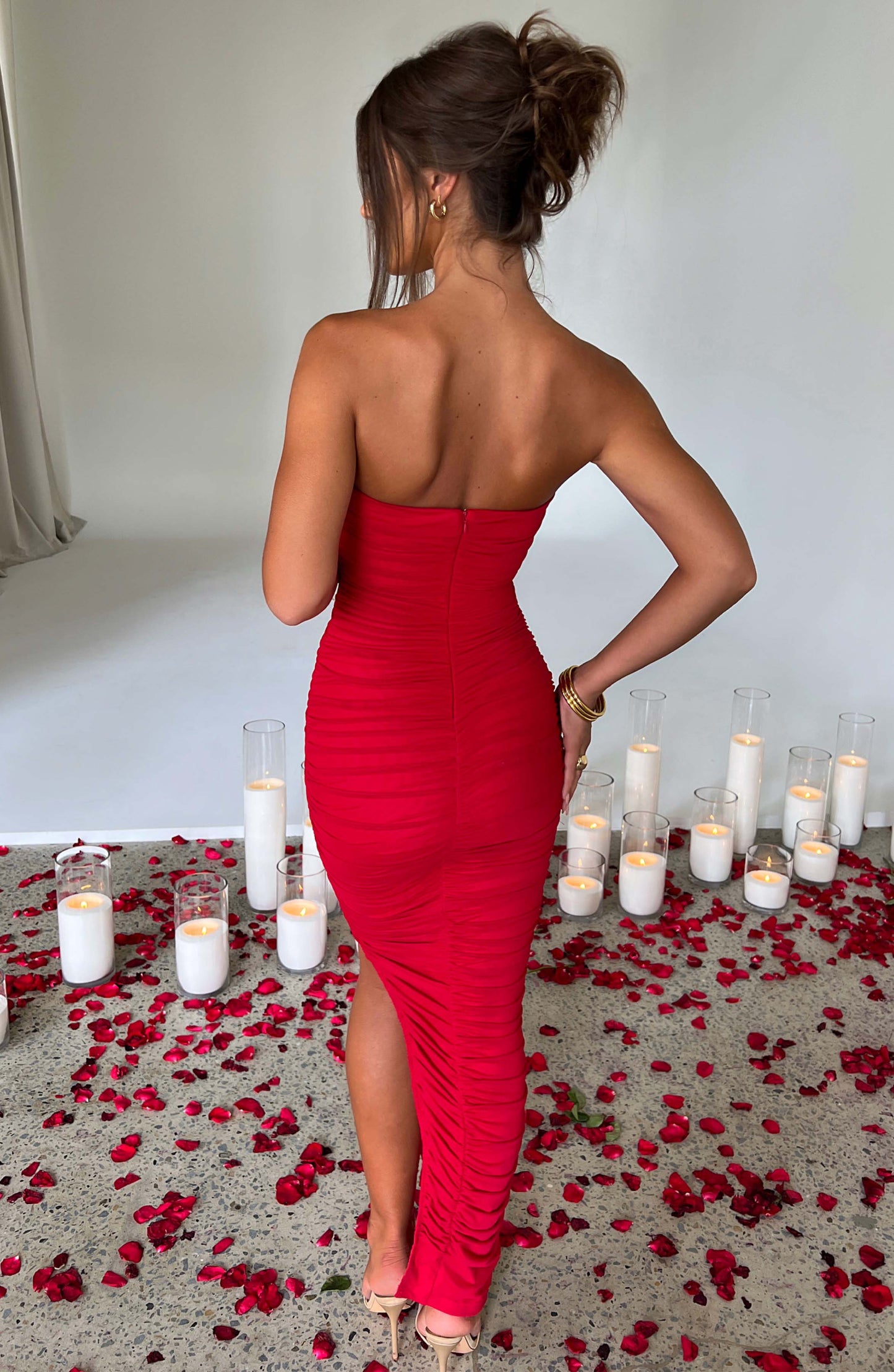 Demi Maxi Dress Red