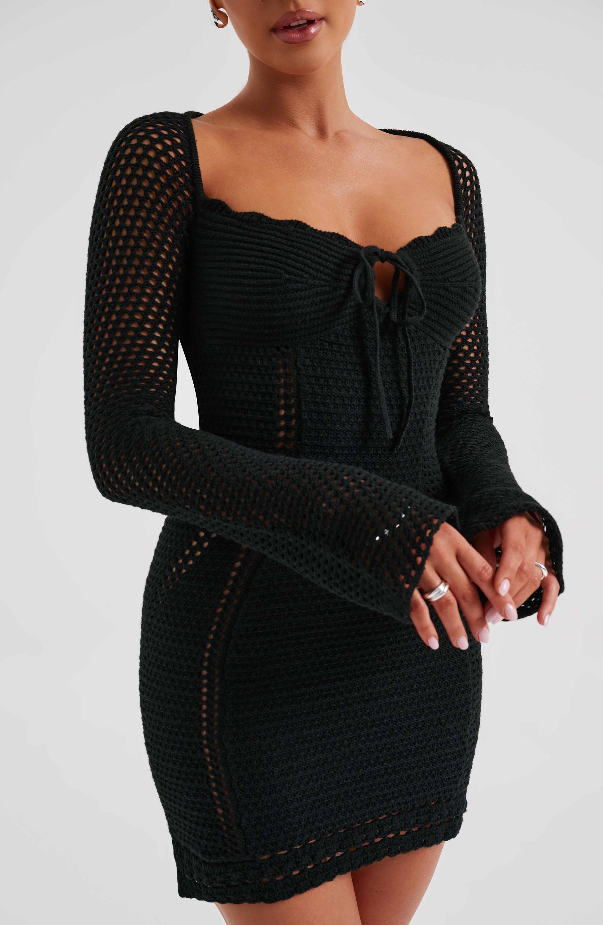 Dezi Mini Dress Black