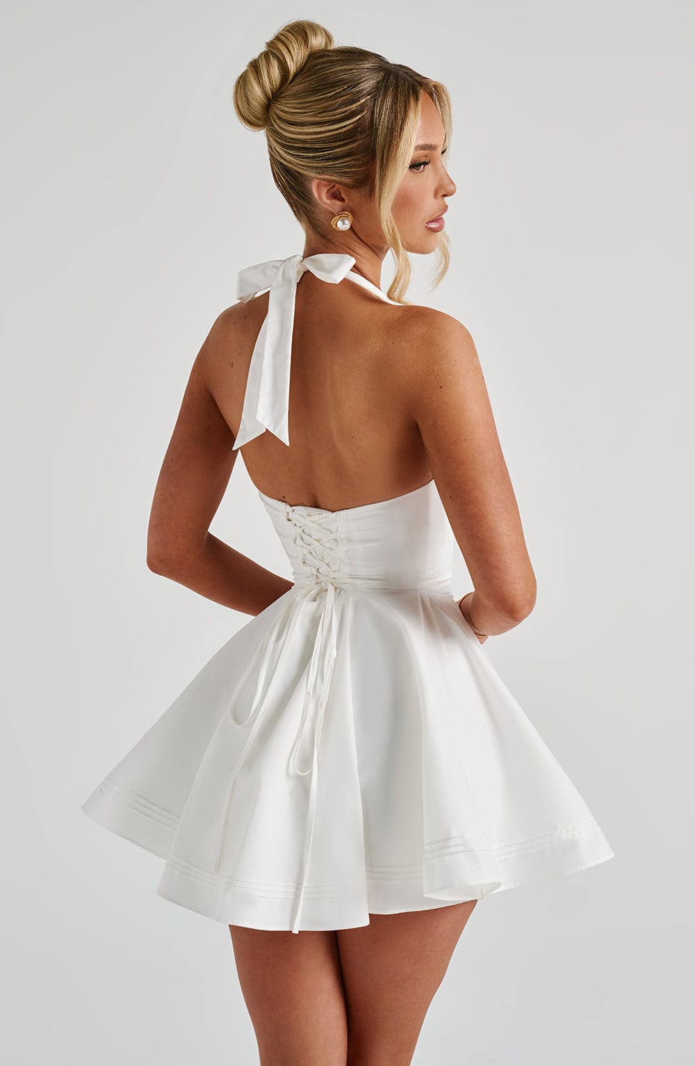 Doris Mini Dress Ivory