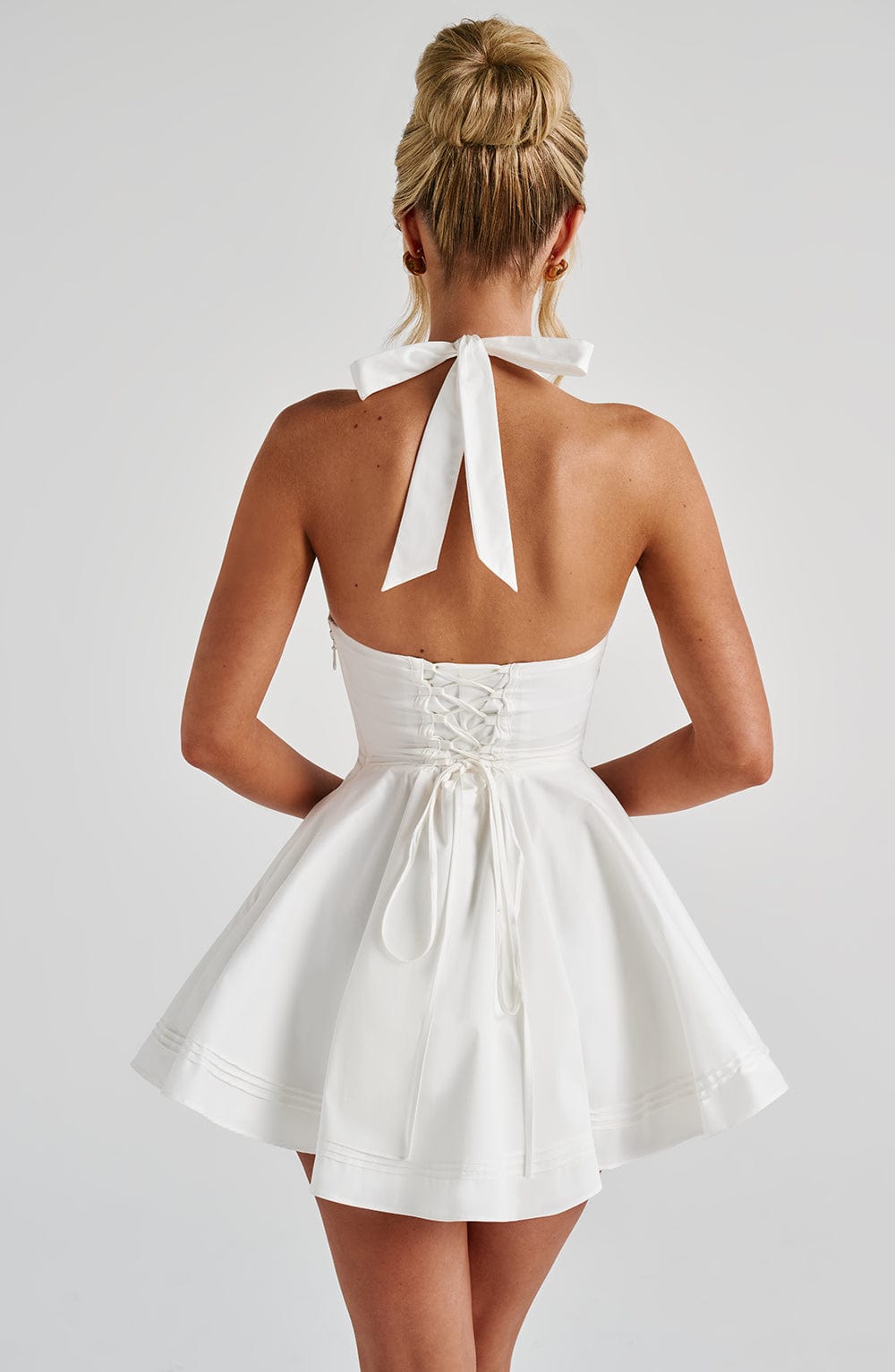 Doris Mini Dress Ivory