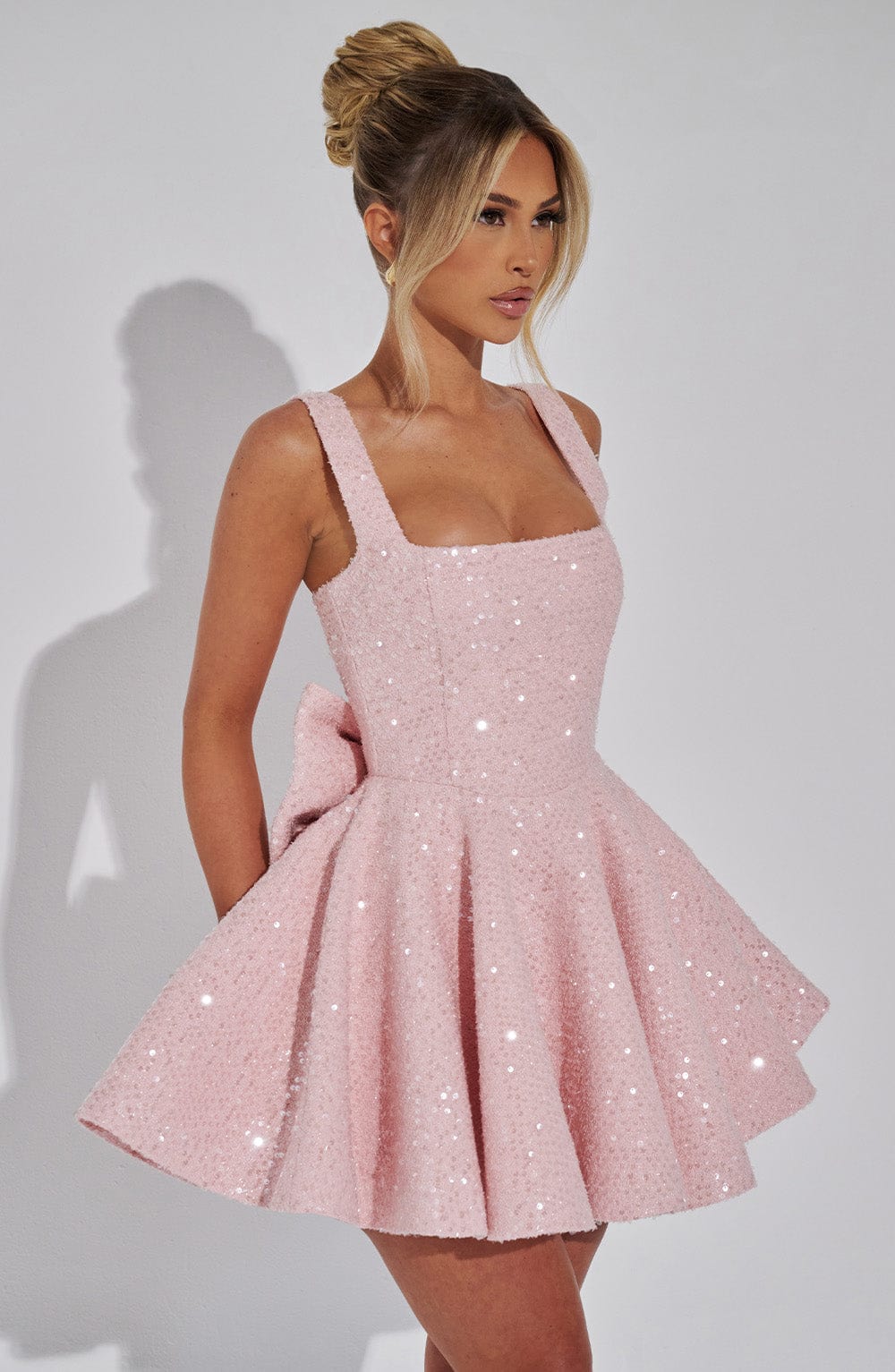 Dorothy Mini Dress Blush