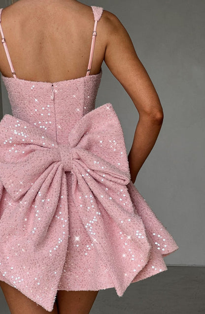 Dorothy Mini Dress Blush