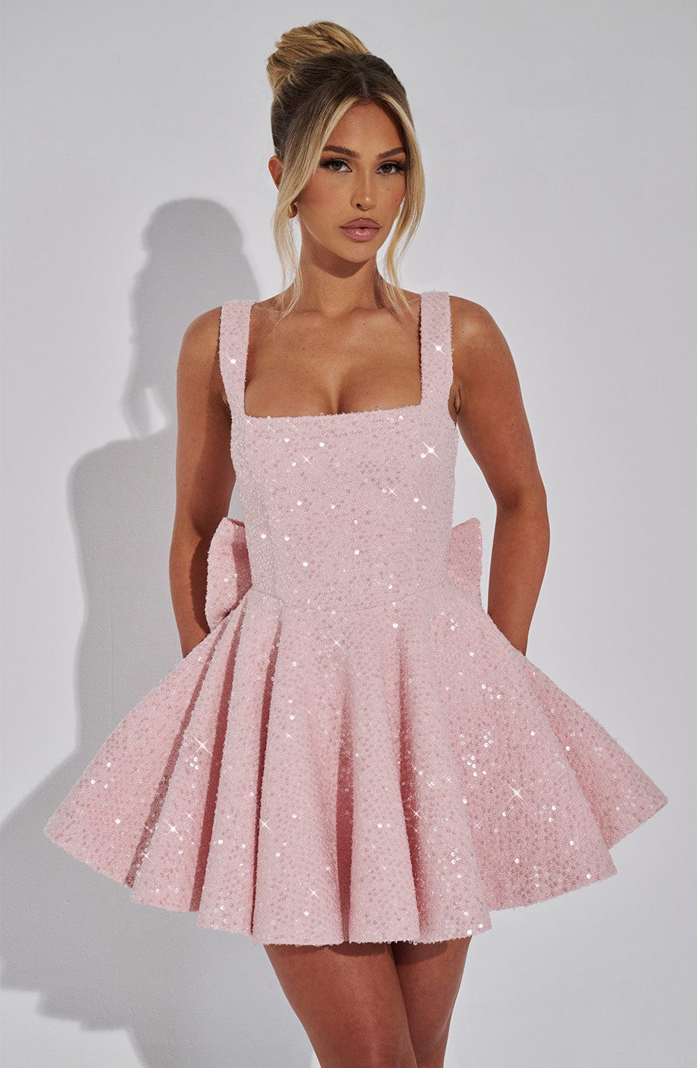 Dorothy Mini Dress Blush
